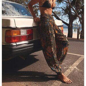 Free People Marla Pants, Black Motif, Size XS, NWT